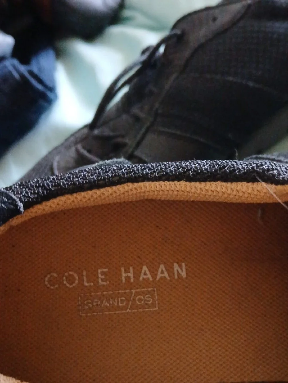 Cole Haan Men's Black Lace-Up Oxfords